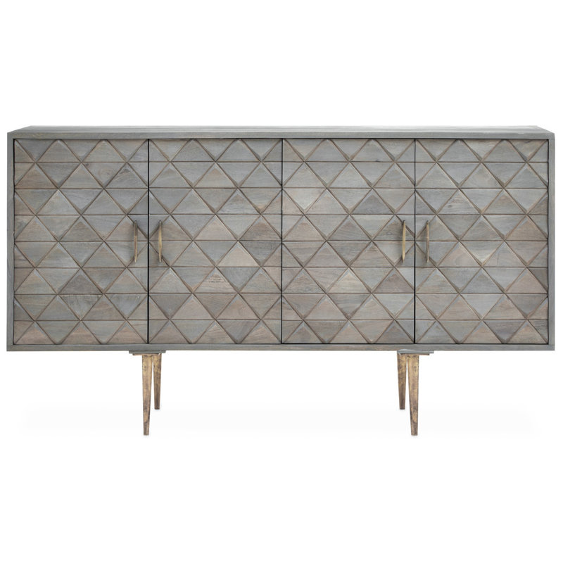 Grenora 152cm Solid Wood Sideboard