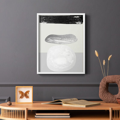 Reproduction encadrée Eggy II - bois massif