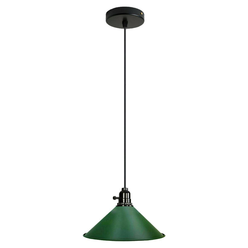 Faris 1 - Light Black Pendant, Green