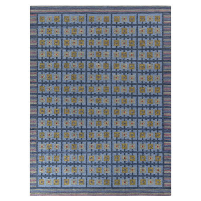 Scandinavian Wool Geometric Area Rug