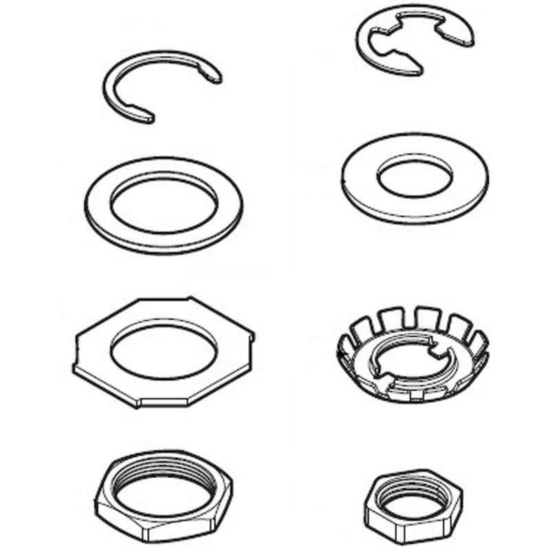Commercial Widespread Mounting Kit