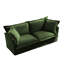Chenille moderne, coussin rembourré et housse amovible pour 4 familles nombreuses-1503084019