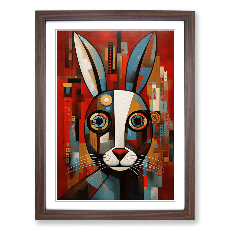 Hare Constructivism No.2 - Framed Print
