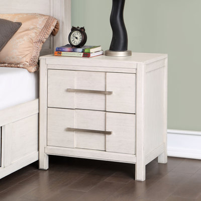 Cayer 2-Drawer Nightstand