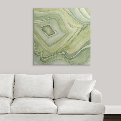 'Pastel Agate IV' Megan Meagher Painting Print