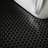 Nivora Caviar Glossy Penny Round 12 in. x 13 in. Porcelain Mosaic Floor and Wall Tile-1881274892