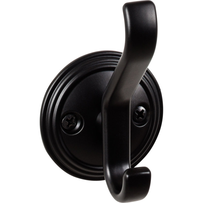 Reeded Wall Hooks, Black