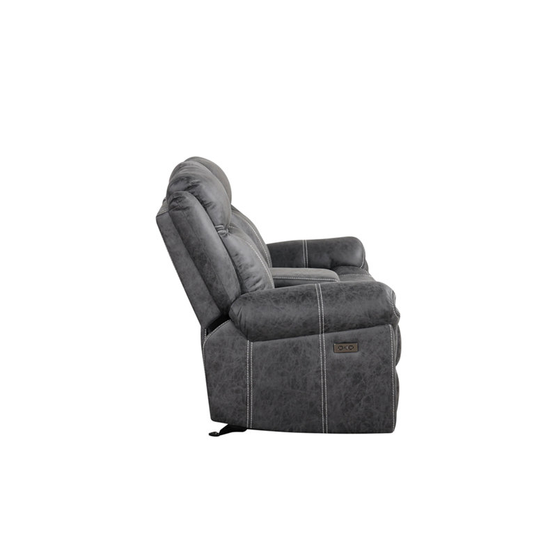 Causeuse en microfibre Zubaida