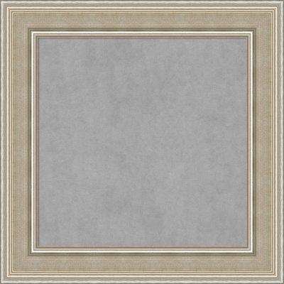 Mezzo Silver Framed Magnetic Board