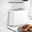 Swan  Windsor 2 Slice Toaster with 7 Browning Levels, Defrost/Reheat/Cancel Functions, Self-Centring Functions and Removable Crumb Tray, 900W-123431507