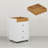 Drawer Home Office Storage Cabinet, Office Drawer On Wheels With Removable Tray, Under Desk Printer Stand With Storage,-33794972
