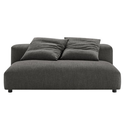 Solace Modular Upholstered Armless Loveseat