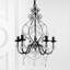 Lustre traditionnel / classique à 5 lumières de style bougie Minix