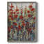 «Garden Poppies II», reproduction encadrée - bois massif-1165014632