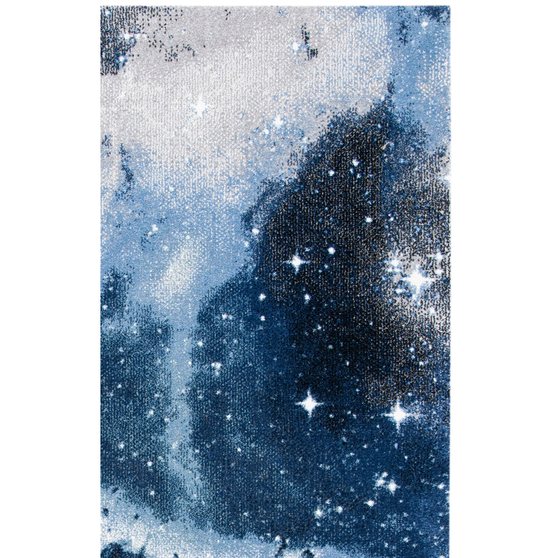 Galaxy Performance Abstract Rug, Rectangle 6'7" x 9'