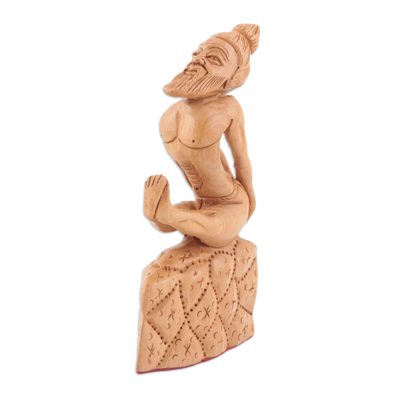 Feodore Handmade Solid Wood Figurine / Sculpture Decorative Object