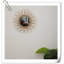 Miroir suspendu - Miroir mural en rotin tournesol, miroir de maquillage pour salle de bain Boho