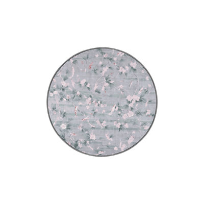 Machine Washable Gray Area Rug