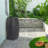 Garden Central Knock Down Rain Barrel w/ Rust Proof Brass Spigot, 39 Gal, Black