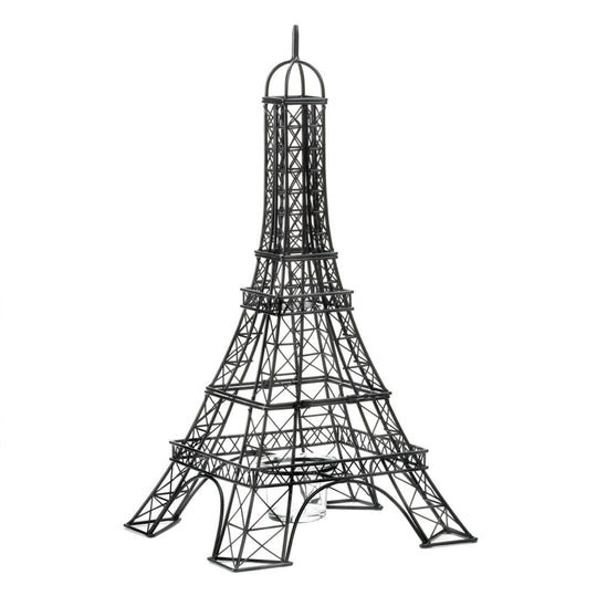 Eiffel Tower Candleholder | Parisian Iron Centerpiece
