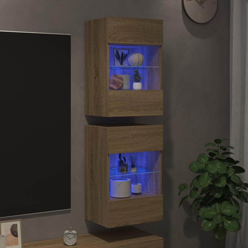 Burgues TV Stand for TVs up to 24", Sonoma Oak