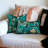 Animal Print Silk Reversible Pillow Cover