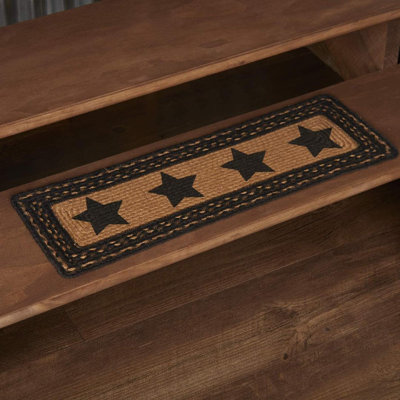 Tapis d'escalier brun Farrahn
