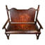 Oaklynn Leather Bench