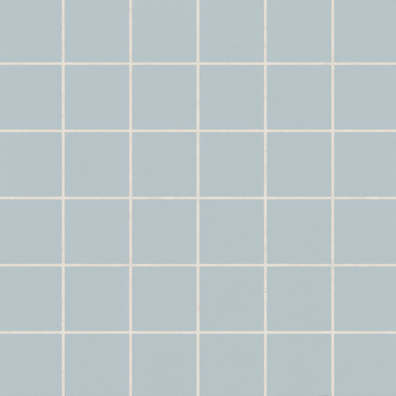 Mosaïque de porcelaine carrée matte 2 "x 2" Marin, Bleu brumeux