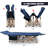 33" Oversized Folding Cot with Carry Bag for Indoor & Outdoor Use, Blue-73483056