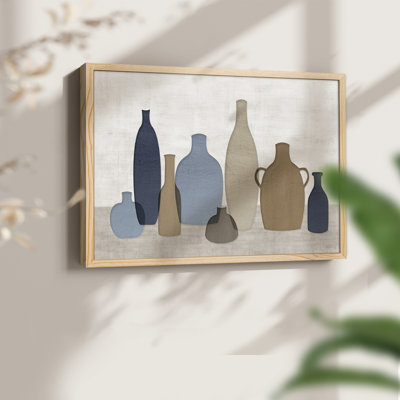 Modern Vessels -Framed Print - Restickable