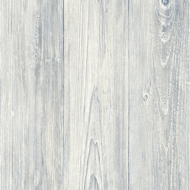 Rouleau de papier peint L 33 pi x l 20,4 po Mapleton Shiplap, Gris