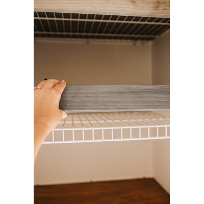 Tablettes flottantes 39 gris vieilli