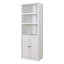Lit escamotable moderne avec armoire latérale pour petites chambres et chambres d'amis