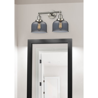 Bell 2 Light 19" Bath Vanity Light