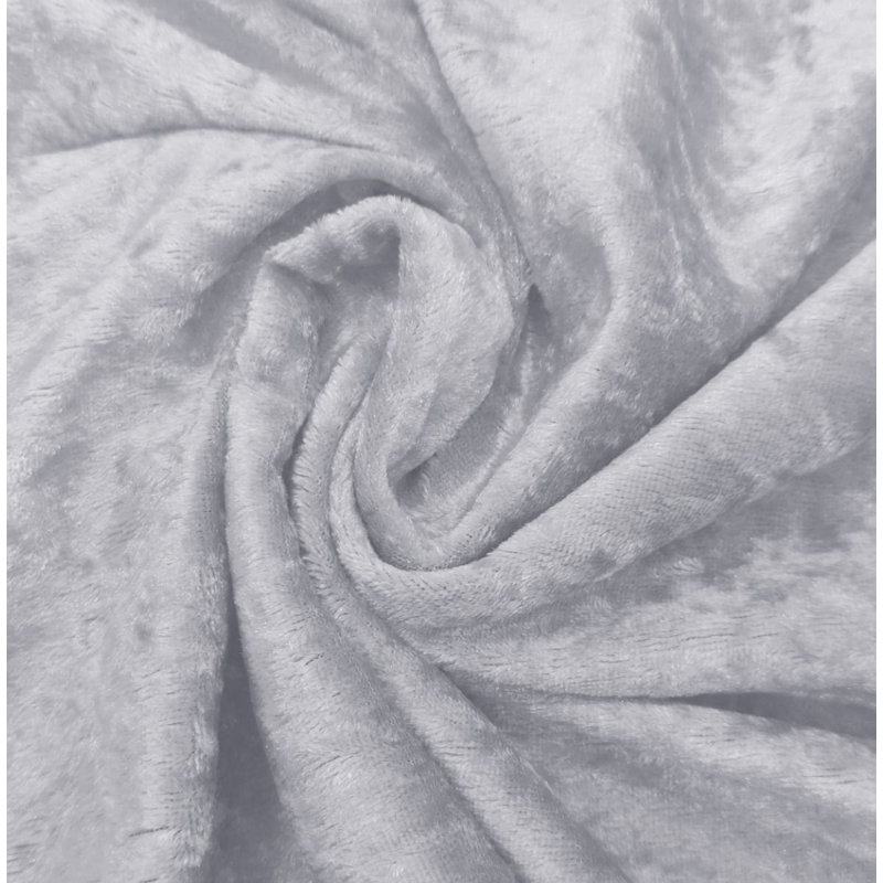Purple Crushed Velvet Tablecloth 120'''', 108cm W x 108cm L, Silver