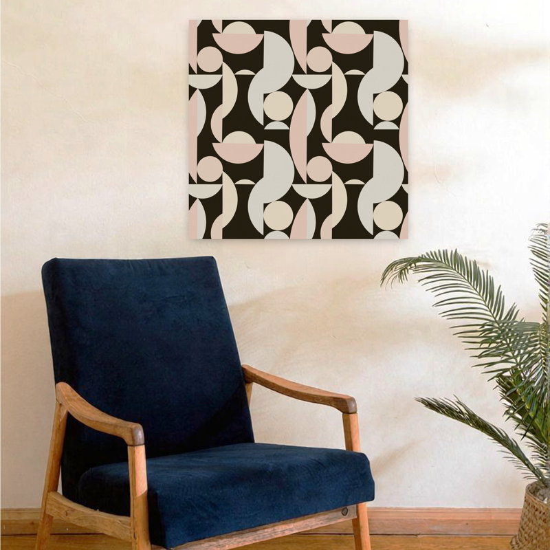 Art contemporain abstrait contemporain, H 24 po x l 24 po
