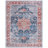 Deblois Oriental Blue/Rust Area Rug-897930406