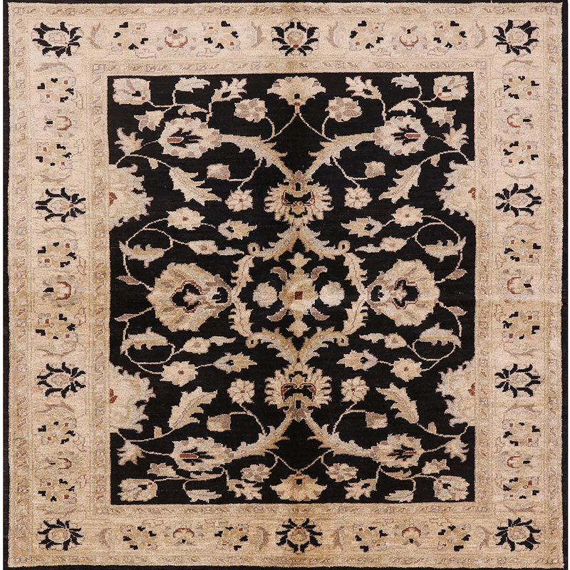 Baghdo Oriental Indoor Rug, Square 3'