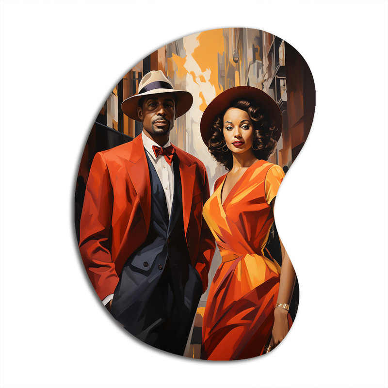 Sculpture Harlem Renaissance Celebration II - Harlem Renaissance, H 39 po x l 28 po x P 1 po