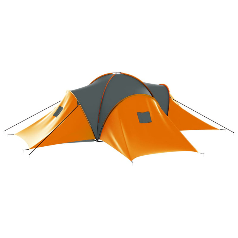 Tente pour 9 personnes vidaXL, Gris / orange