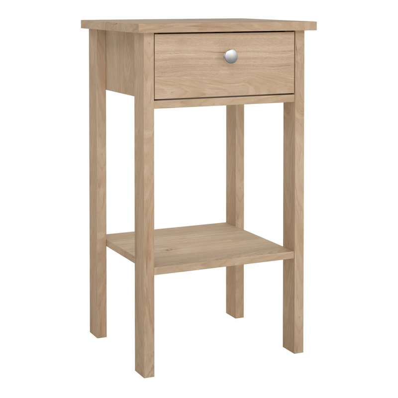 Raland 40cm W Manufactured Wood Bedside Table
