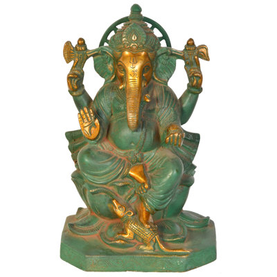 Statue Kamalasana Ganesha