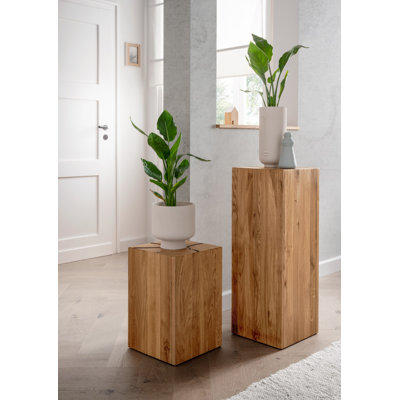 Dallastown Solid Wood Accent Stool