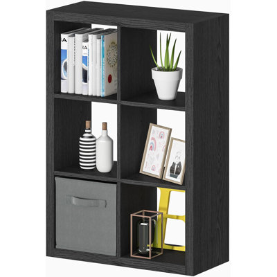 Storage Bookshelf - Multifunctional Display Shelf for Living Room, Bedroom & Home Office by Ebern Designs