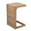 Table de bout en C brun