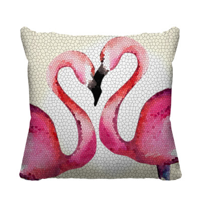 Rouge Outdoor Reversible Throw Pillow