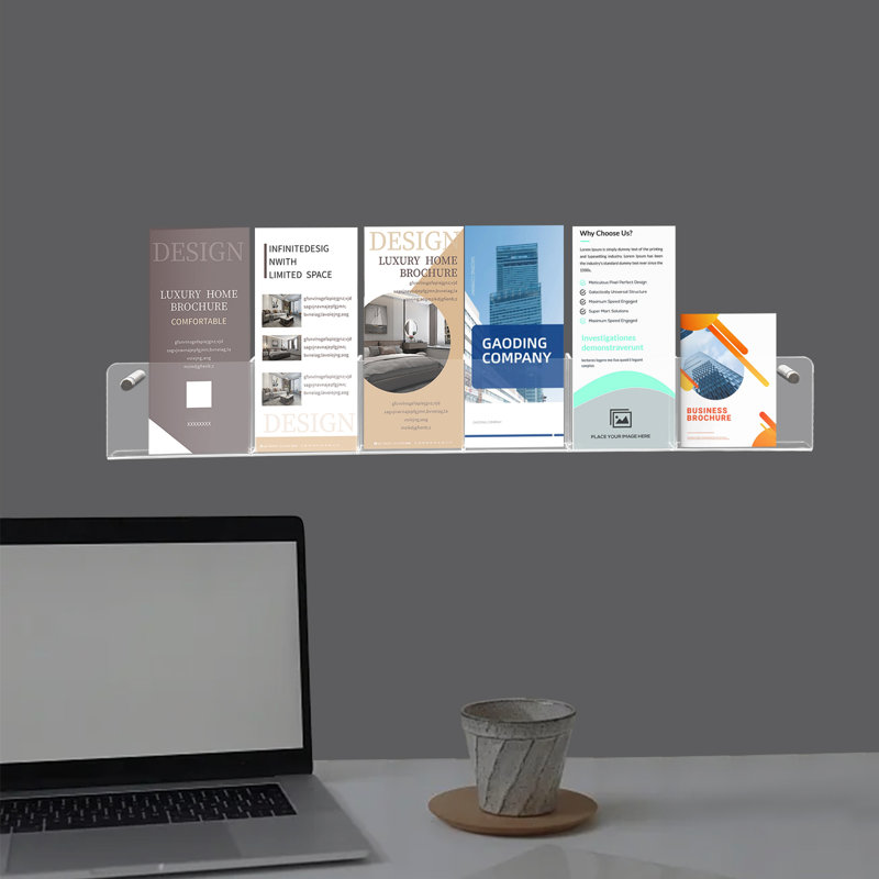Acrylic Wall-Mounted Display Stand