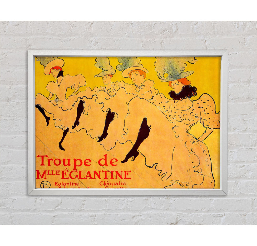 Toulouse Lautrec Mlles Eglantines 2 Gerahmter Druck