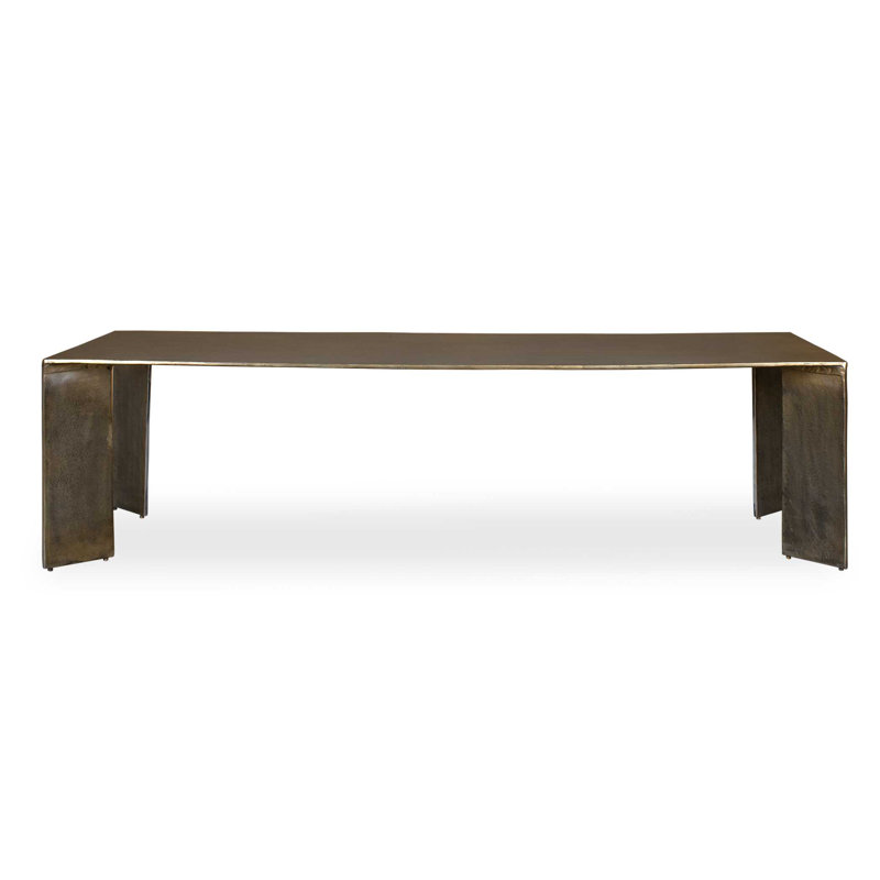 Table basse d'extérieur en laiton Wilbourn Reade